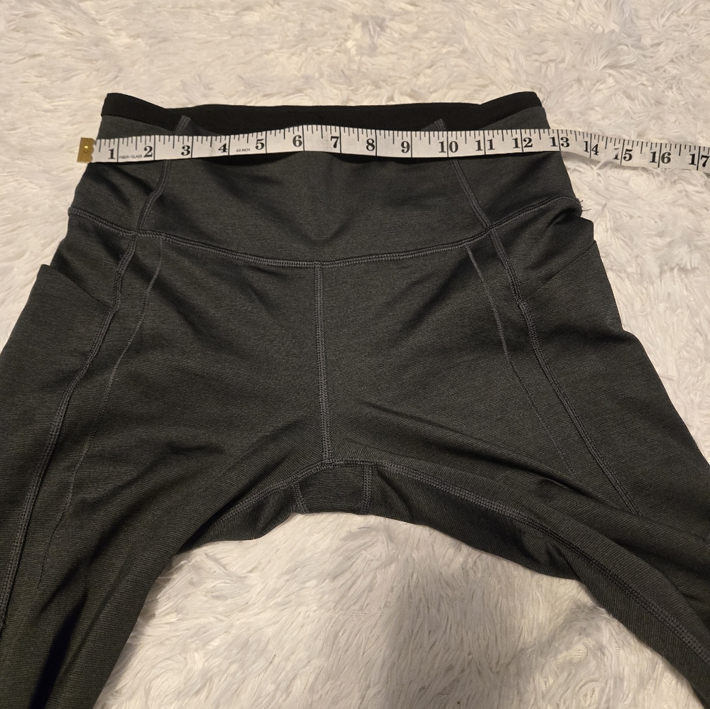 Allyson Felix & Athleta  Leggings Women's Size SP Color Dark Gray/Black - Picture 7 of 12